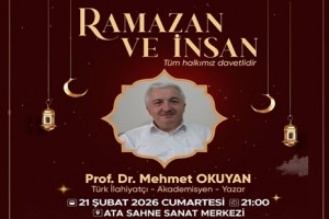 İlahiyatçı Prof. Dr. Mehmet Okuyan Ata Sahne’de Vatandaşlarla Buluşuyor 